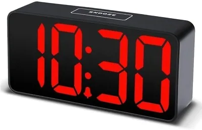 Acctim 15343 Phoenix Digital Alarm Clock Jumbo LED Digital Display (23 X 10cm) • £11.99