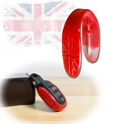 For MINI Cooper F55 F56 F57 F60 Union Jack Key Fob Case Shell Sport Red Cover • $9.99