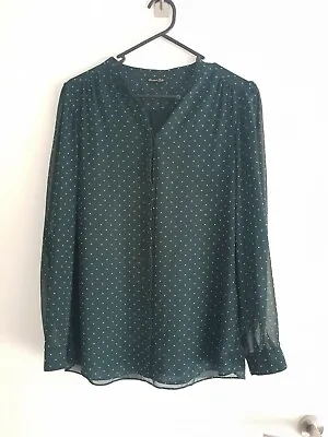 Massimo Dutti Ladies Blouse Top Eur Size 38 • $26