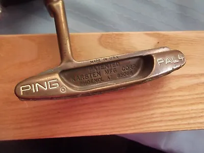 PING GOLF PAL 4 BeCu - 37.5 INCHES - COUNTERBALANCED - RARE VINTAGE COLLECTIBLE • $125