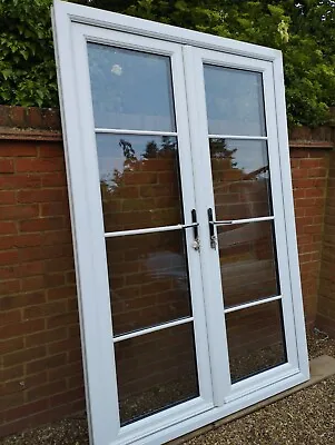 £155 • Buy Exterior External Upvc Double Glazed French Doors In Frame