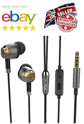 £7.99 • Buy 3.5mm Headphone Super Bass Music In Ear Earphone Stereo Headset Earbuds With Mic