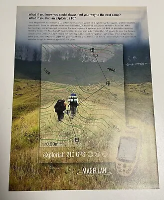 Ad For Magellan Explorists 210 GPS • $5