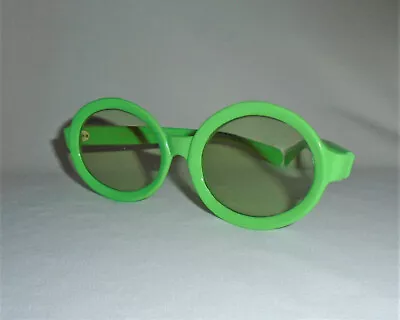 1960s Italian Sunglasses Vintage Green Mod Made In Italy • $75