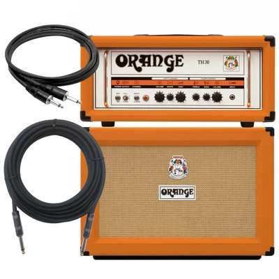 $2098 • Buy Orange TH30H 30/15/7 Watt Amp Head With 2X12 BUNDLE