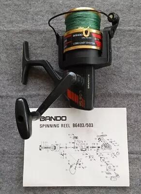 Vintage Bando BG503 Spinning Reel (A) • $90