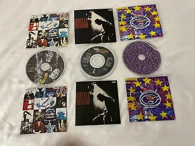 U2: Achtung Baby/Rattle And Hum/Zooropa- Mini Replica Lp Sleeve Cds • $22