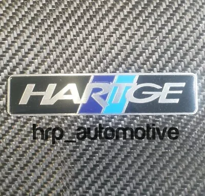 1 X HARTGE Badge For BMW E12 E21 E23 E24 E28 E30 E31 E32 E34 E36 Emblem Logo  • $11.35