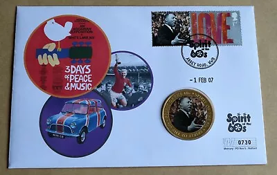 SPIRIT OF THE 60s 2007 MERCURY COVER + MARTIN LUTHER KING MEDAL • $12.57