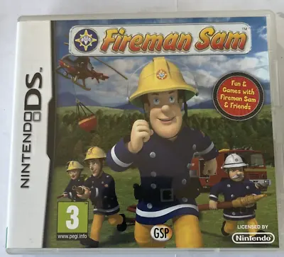Fireman Sam (Nintendo DS 2010) Video Game - Family & Children With Manual • $45