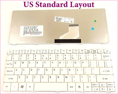 Laptop Keyboard For EMachines EM350 EM355Gateway LT2102 US White • $21.91