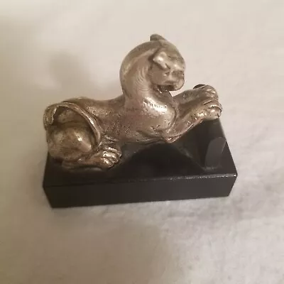 Vintage Alva Museum  Replica Crouching Leopard  Sculpture  • $9.95