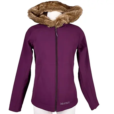 Marmot Furlong Soft-Shell Jacket Plum Color Women’s Small • $28