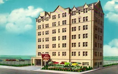 Abbey Motor Hotel Atlantic City New Jersey Postcard • $1.40