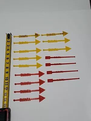 Vintage Las Vegas Sahara Hotel Casino Swizzle Sticks Stirrers Mixed Lot Of 16 • $19.95