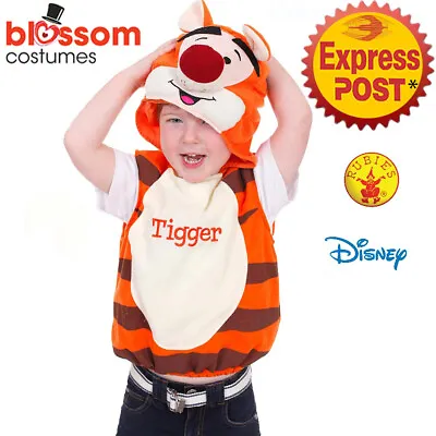 CK1642 Disney TIGGER Tabard Winnie The Pooh Toddler Baby Child Kid Plush Costume • $21.15