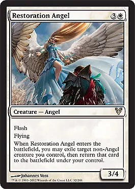 MTG - Restoration Angel - Foil Avacyn Restored • £8.20