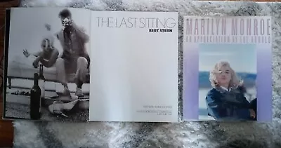 Marilyn Monroe The Last Sitting Bert Stern & An Appreciation Eve Arnold Book Lot • $19.99