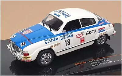 Ixo 1/43 Scale RAC378B - Saab 96 V4 1000 Lakes Rally 1976 #18 Vikas/Soini • $51