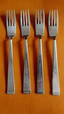 Sola CORA  Set(s) 4 Dinner Forks MCM Stainless Steel Flatware Holland • $19.95