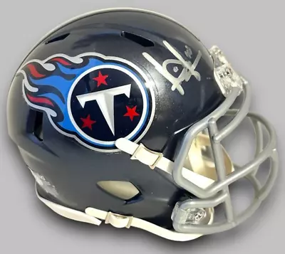 Vince Young Autographed Signed Tennessee Titans Mini Helmet Psa/dna Cert. • $79.99