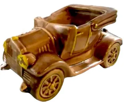 Vintage Mccoy Pottery-convertible Car Planter Brown • $31.99