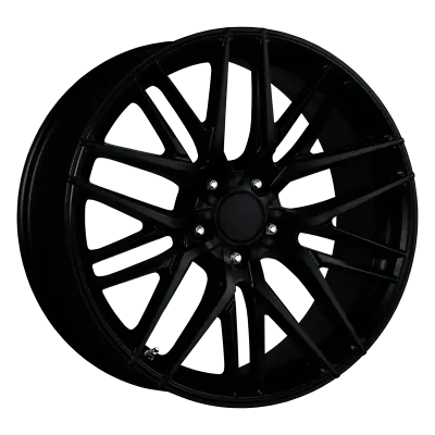 $181 • Buy 1 New Flat Black Full Painted 17X7.5 40 5-100 Drag DR-77 Wheel