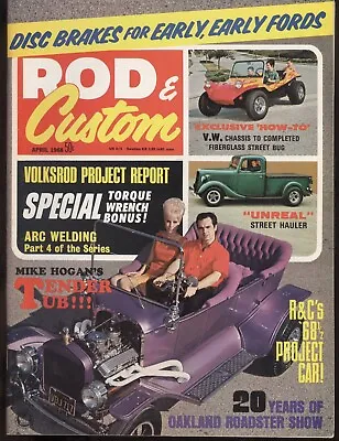 1968 Rod & Custom Magazine: 20 Years Of Oakland Roadster Show/Volksrod Project R • $7.50