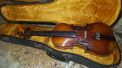 1975 Vintage Pfretzschner 1/2 Size Violin W/Hard Case Upgrade Tuners • $99