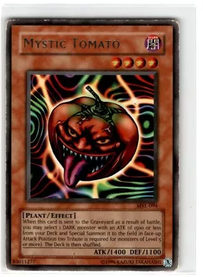 Yu-Gi-Oh! Mystic Tomato Rare MRL-094 Moderately Played Unlimited • $2.14