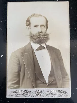 Brigadier General Cyrus Bussey 3rd Iowa Cavalry Post War Cabinet Card • $50