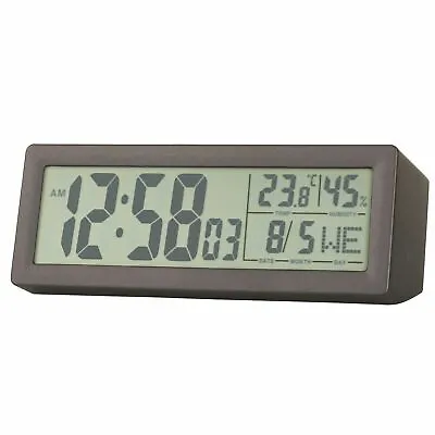 Acctim Karminski 16007 Digital Alarm Clock In Grey • £14.95