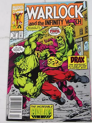 Warlock And The Infinity Watch #13 Feb. 1993 Marvel Comics Newsstand Edition • $1.79