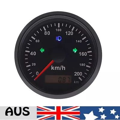 85mm GPS Speedometer 0-200km/h Odometer For Car Truck Motorcycle Boat • $83.56