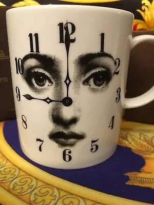 Fornasetti Mug Clock Rosenthal Limited Original Luxury Gift Idea Sale Rare • $249