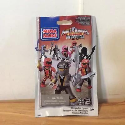 Retired Rare Mega Bloks POWER RANGERS SUPER MEGA FORCE BLIND BAG Figure New • $19.99