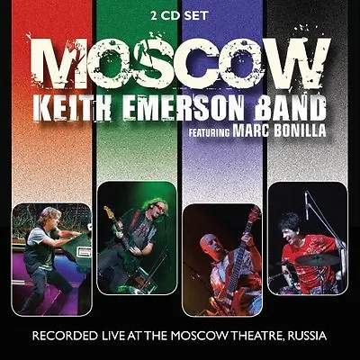 Keith Emerson Band Moscow Double CD New Sealed • £37.03