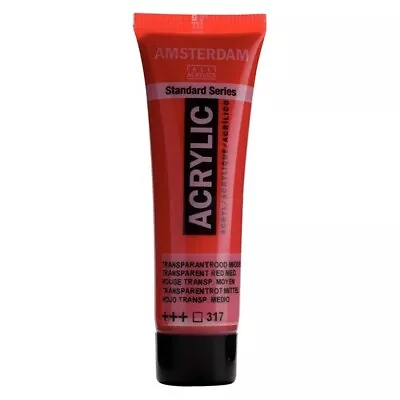 £1.50 • Buy Amsterdam 20ml Acrylic Whites Yellows Oranges Reds Pinks Same P+P Any Qty