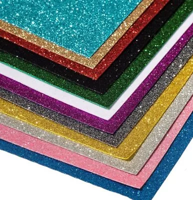 £1.98 • Buy GLITTER SHEET - For Sparkly Craft Making Bows Gifts Fancy Dress BUY 3 GET 1 FREE