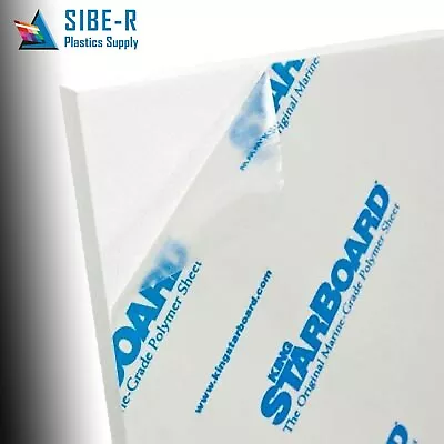 White King Starboard 3/4  X 24  X 54  Polymer Hdpe Sea Plastic Sheet ^ • $251.07