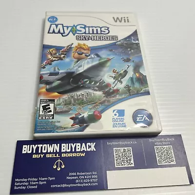 My Sims: Sky Heroes (Nintendo Wii 2010) CIB Complete With Manual • $13.13