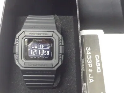 CASIO G-SHOCK DW-D5500BB-1JF Black Men's Watch 2018 New In Box • $125.98