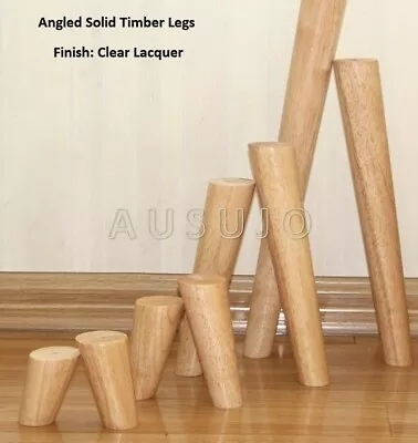 $50 • Buy Wooden Furniture Legs Tapered Scandinavian Modern Retro Couch Sofa Cabinet Table