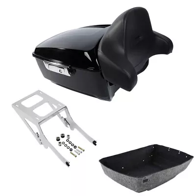 King Trunk Luggage Backrest Mount Rack Fit For Harley Heritage Classic 2018-2023 • $339.80