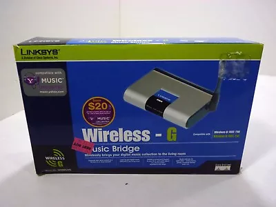 Cisco-Linksys WMB54G Wireless-G Music Bridge  • $24.95