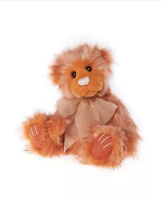 Charlie Bears Honeycomb 2023 Orange Teddy Bear Collectable Ice Cream Flavours • £39.95