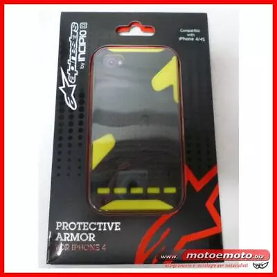 £16.06 • Buy Alpinestars Cover IPhone 4/4s Tech 10 Black Beginning I-phone Protective Case	