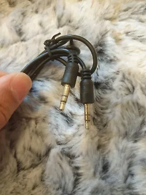 Aux Cable Audio Lead Jack To Jack Stereo Male For PC Phone Car • £3