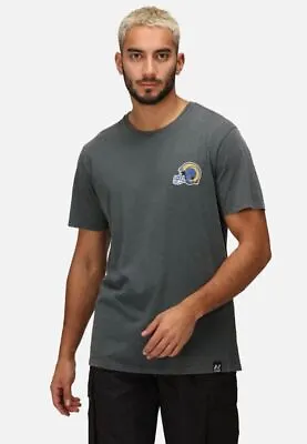 Recovered Men NFL T-shirt Los Angeles Rams Cotton Short Sleeve Crew Neck Tee Top • £19.99