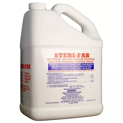 1 Gallon Bactericide Sanitizer Fungicide Mildewcide Etc. • $75